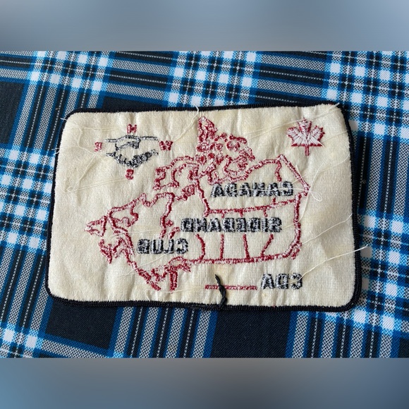Vintage Canada Sideband Club Patch (Embroidery) - Picture 2 of 2